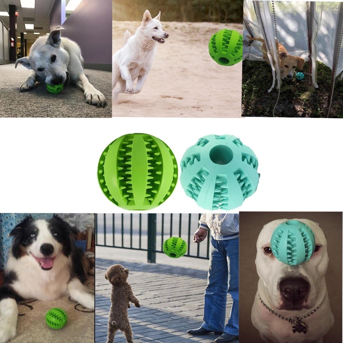Dog Molar Silicone Toy Ball 6