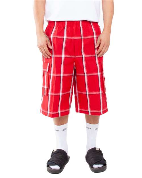 Unisex Plaid Shorts - SHSP 43