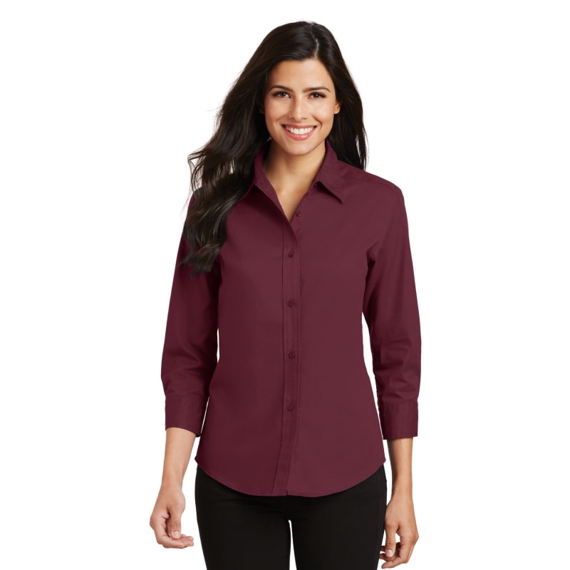Port Authority Ladies 3/4-Sleeve Easy Care Shirt. 31