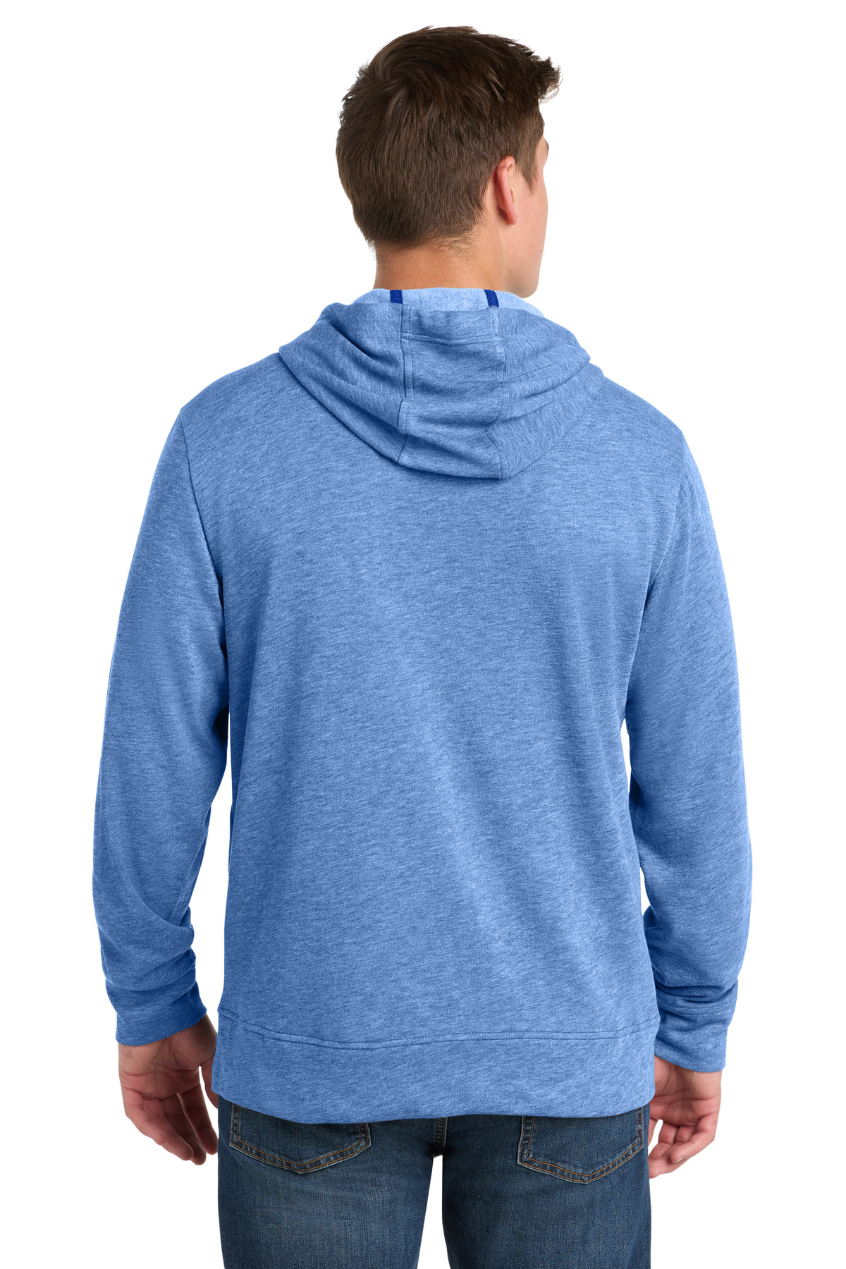 Sport-Tek PosiCharge Tri-Blend Wicking Fleece Full-Zip Hooded Jacket ST293 32