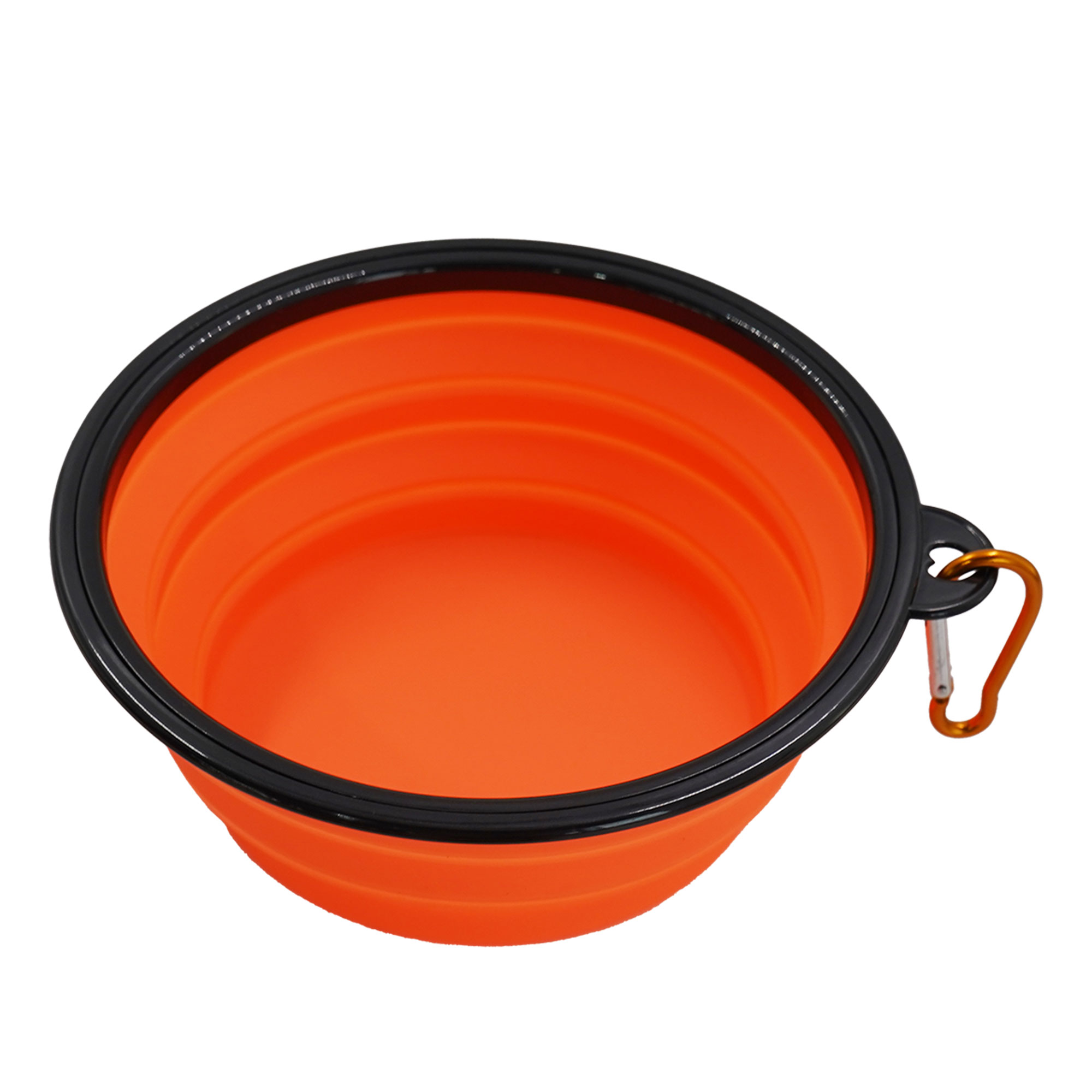 MOQ 20 Collapsible Dog Bowl with Carabiner 3