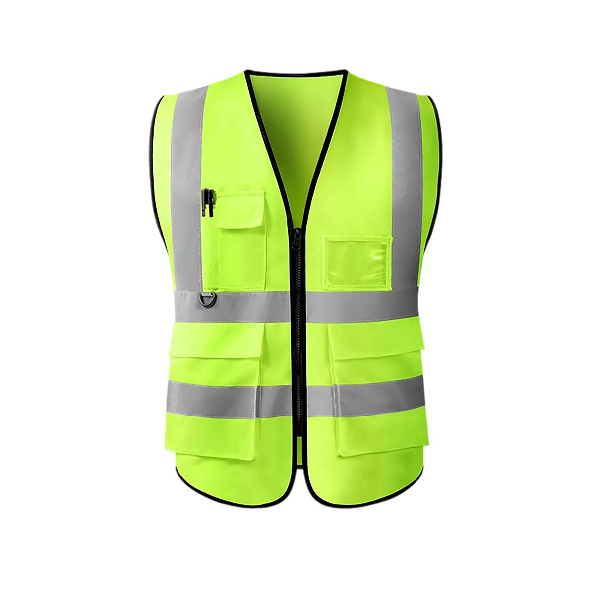 Reflective Safety Vest With Multiple Storage Pockets 6