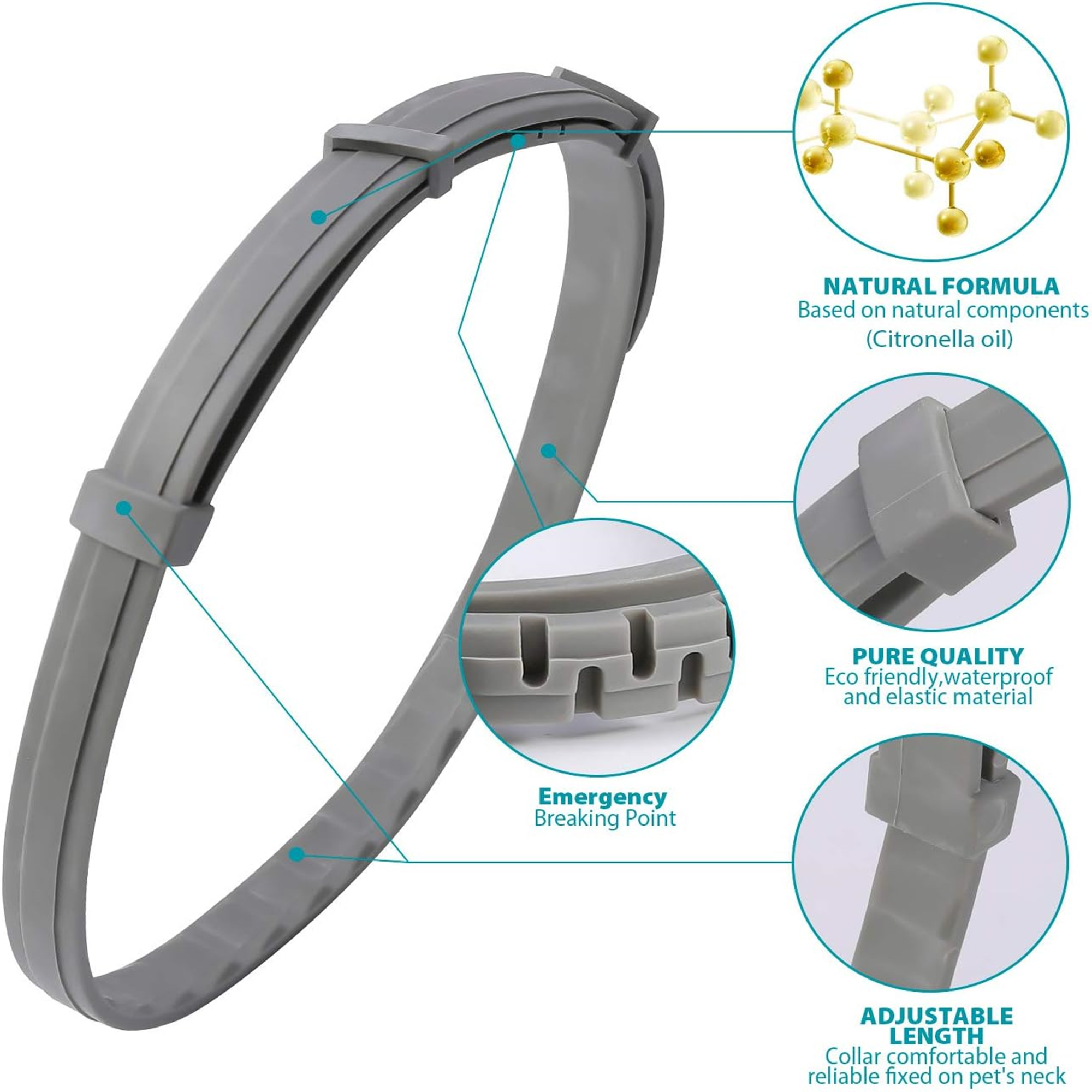 Flea And Tick Collar For Dogs Up To 8 Month 4