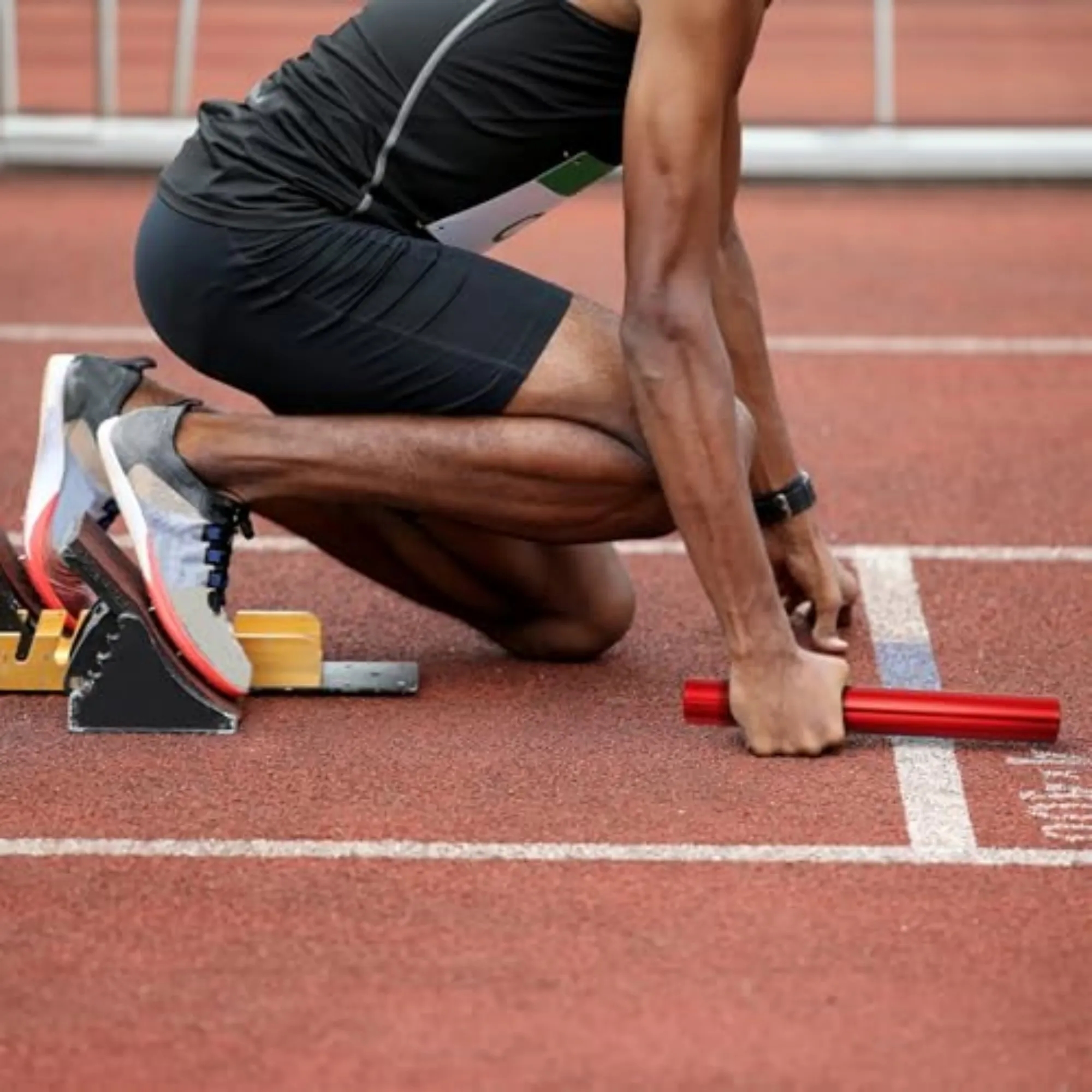 Aluminum Relay Baton Running Competition 6
