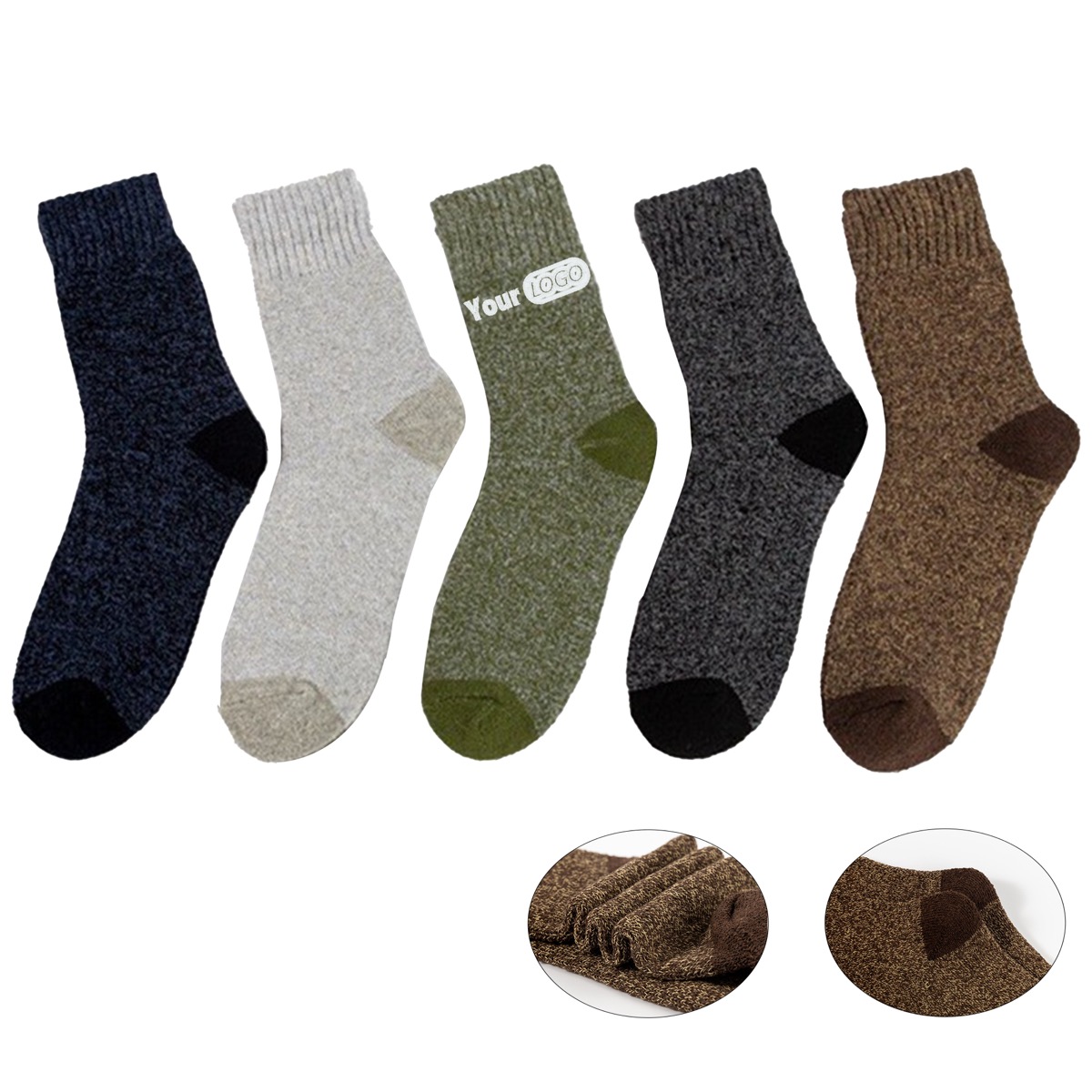 Mid-Tube Floor Socks 3