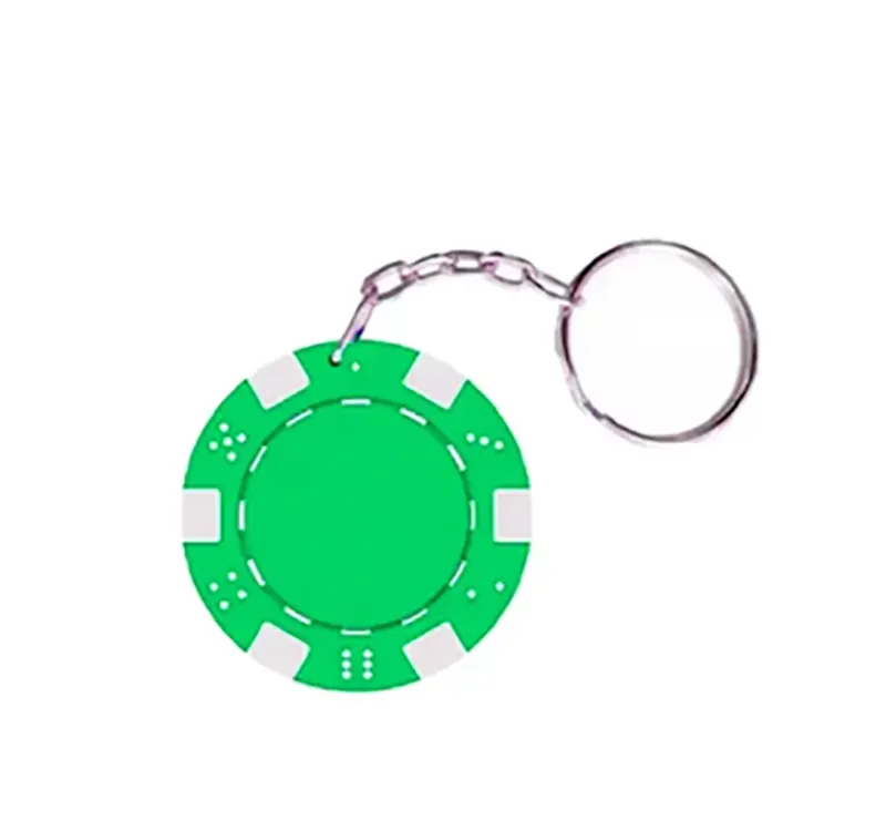 Poker Chip Keychain 2