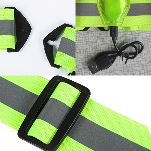 VISIPRO LED Adjustable and Reflective Belt 4