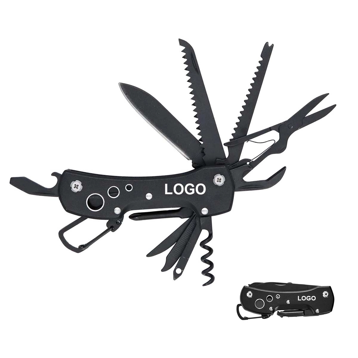 15-in-1 Stainless Steel Multitool Pocket Knife 3