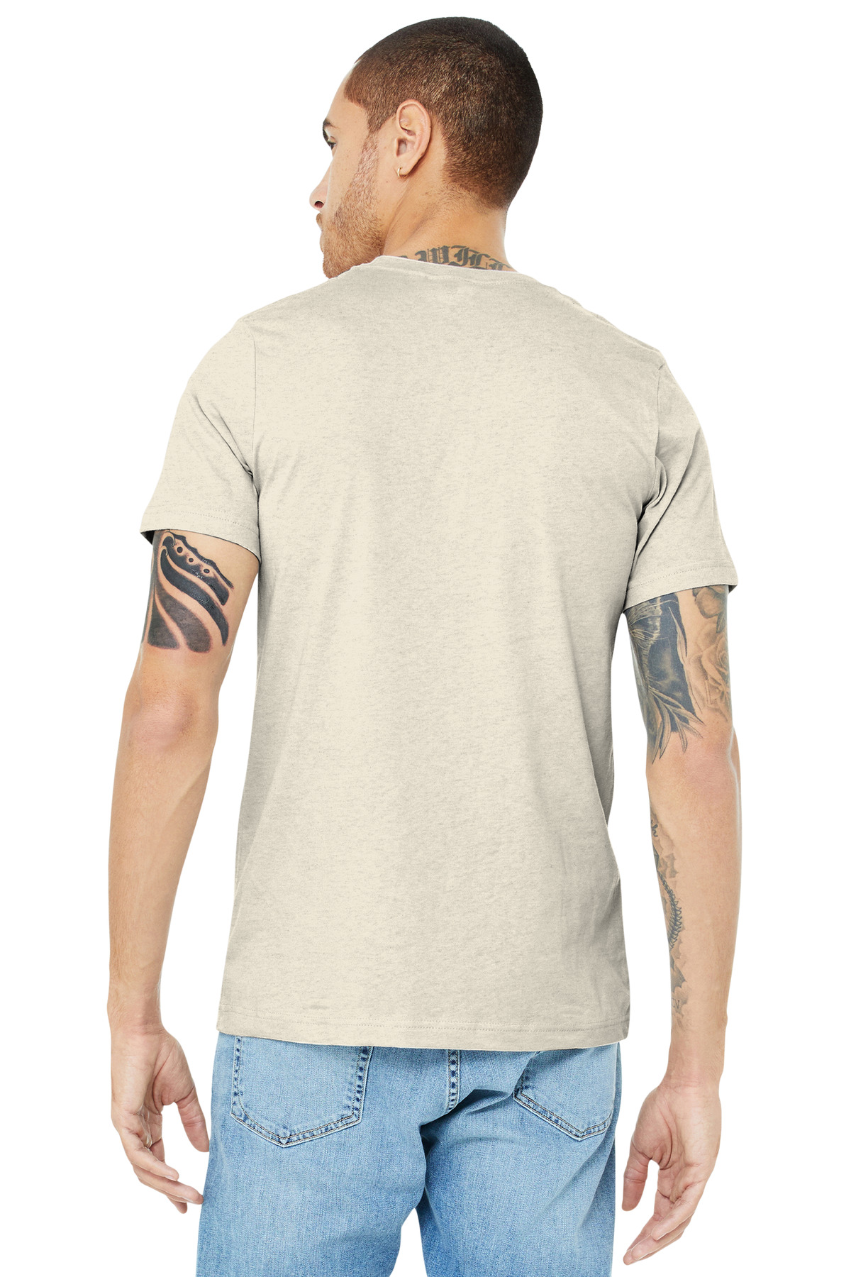 BELLA+CANVAS Unisex Heather CVC Short Sleeve Tee. BC3001CVC 396