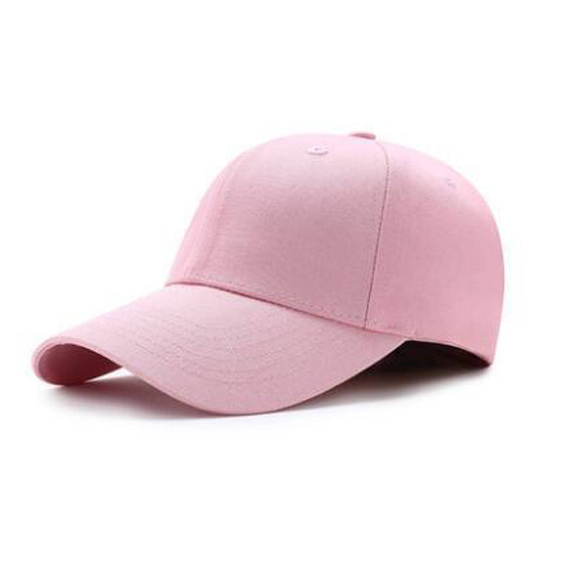 Twill 6 Panel Cotton Peaked Baseball Cap 4