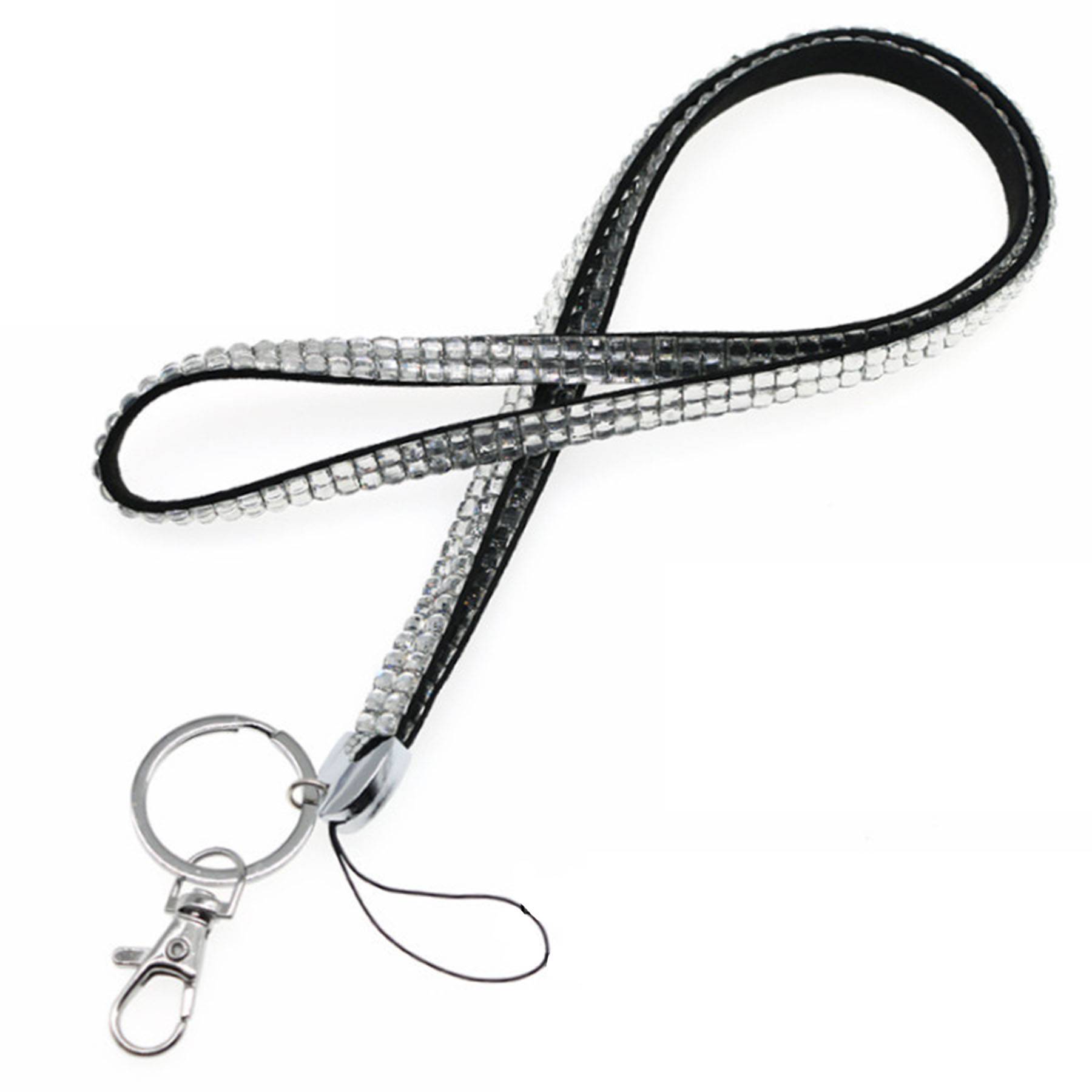 Rhinestone diamond with phone lanyard 6