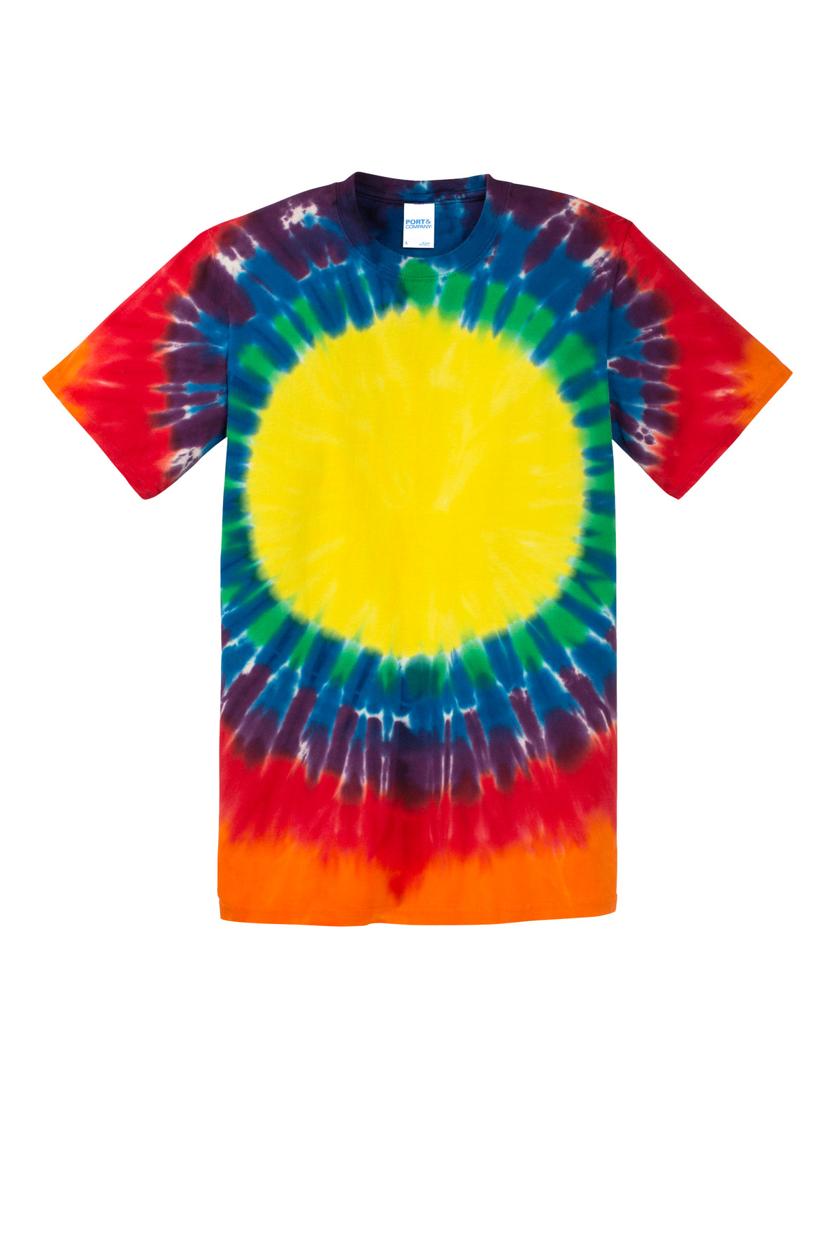 Port & Co Youth Window Tie-Dye Tee. PC149Y 14
