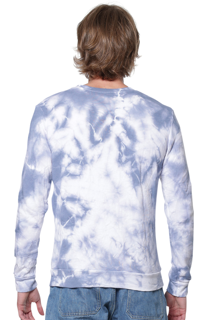 Unisex Cloud Tie Dye Crew Sweatshirt 3