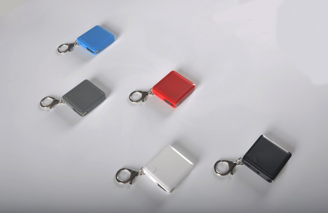 Mini Key Chain Power Bank w/ 2 in 1 Cable 6