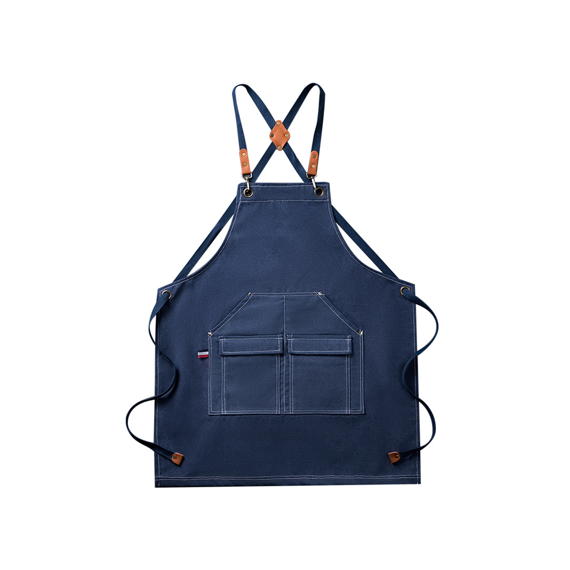 Unisex Cotton Bib Apron 26" x 26" 6