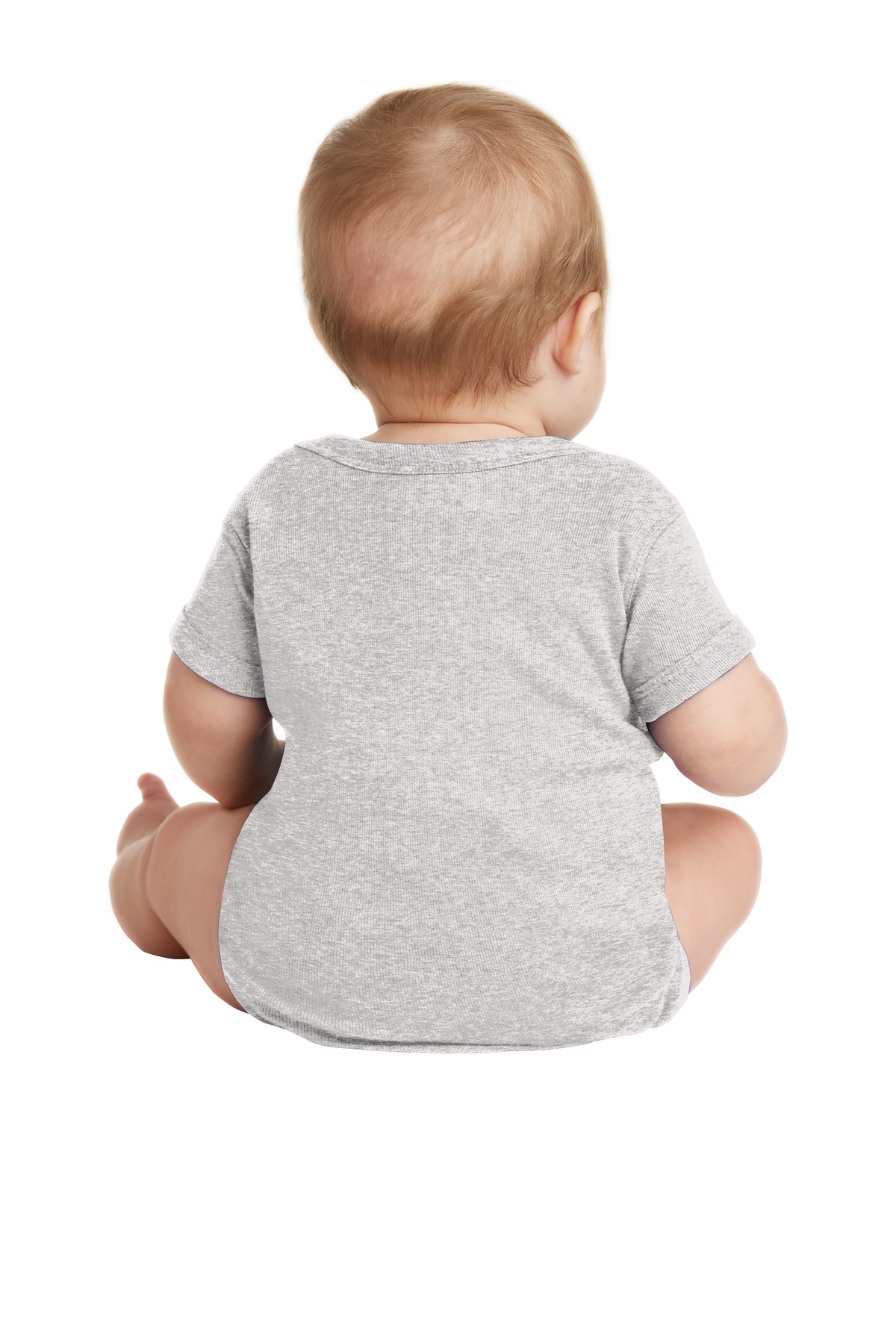 Rabbit Skins Infant Short Sleeve Baby Rib Bodysuit. RS4400 152