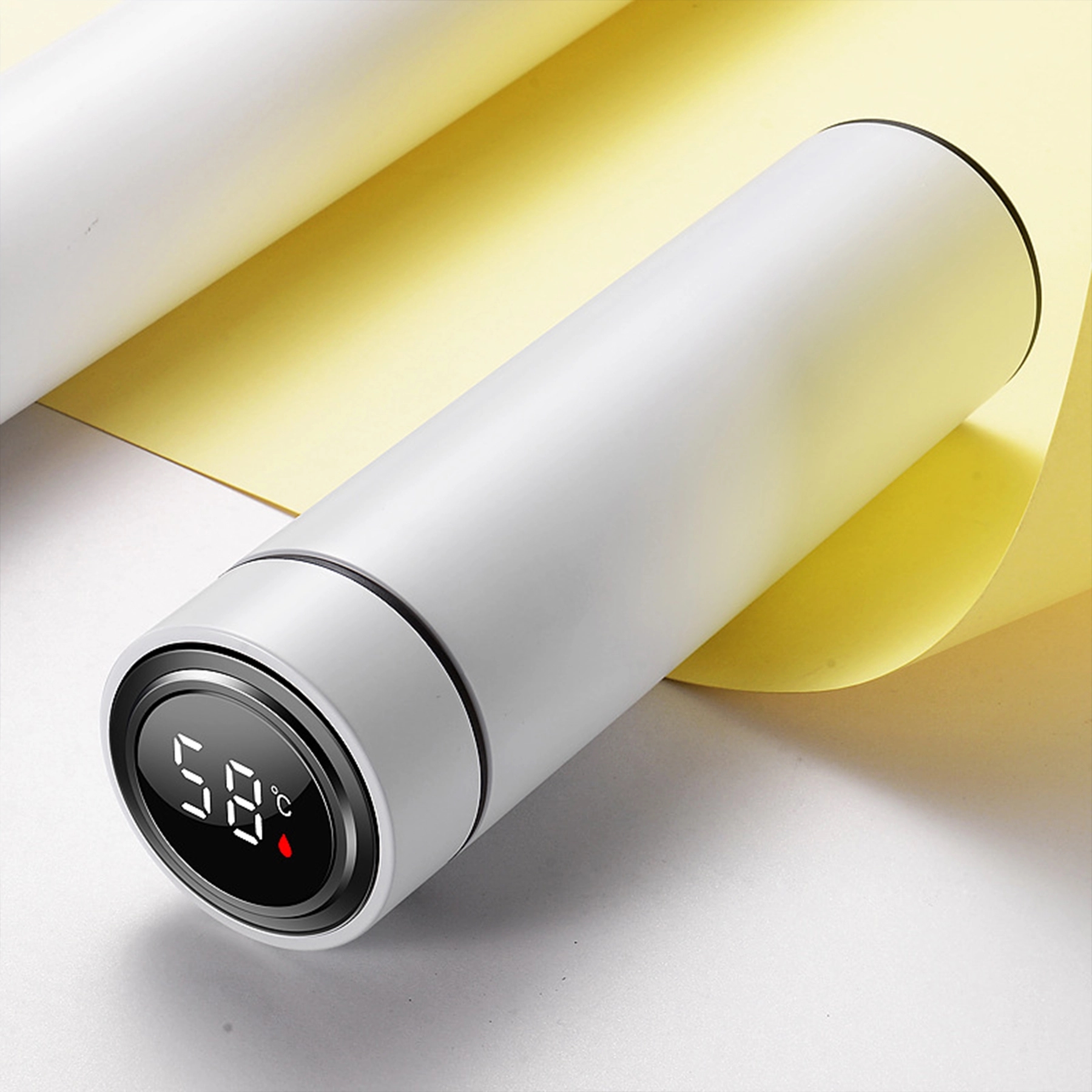 Water Bottle with LED Temperature Display 8