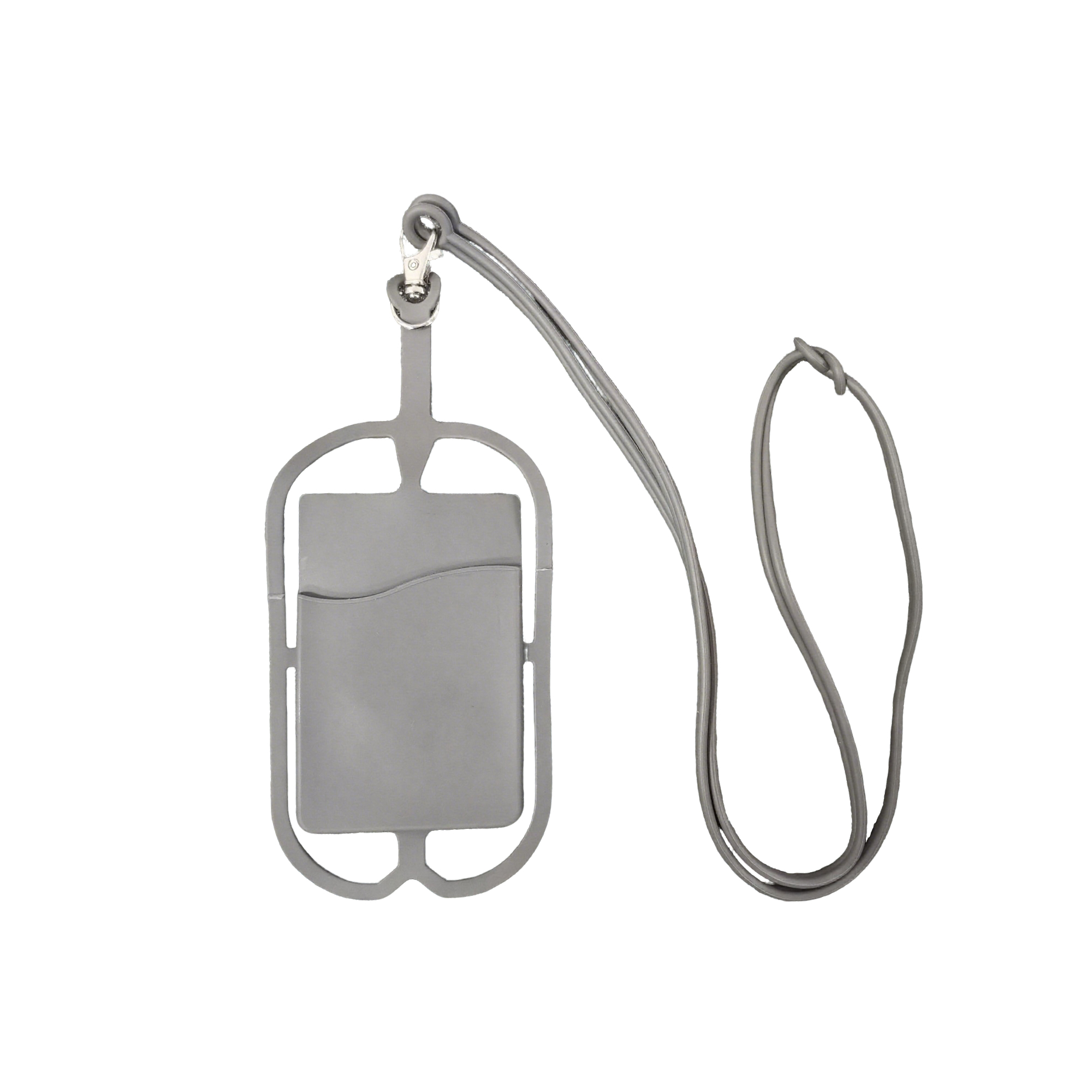 Silicone Lanyard Phone Wallet With Holder 5