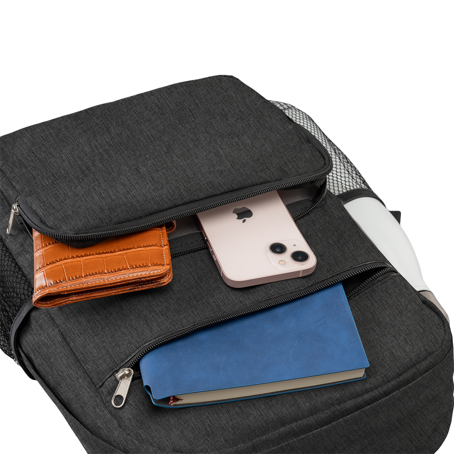 Travel High Tech Backpack Sleek Modern Laptop Bag 5