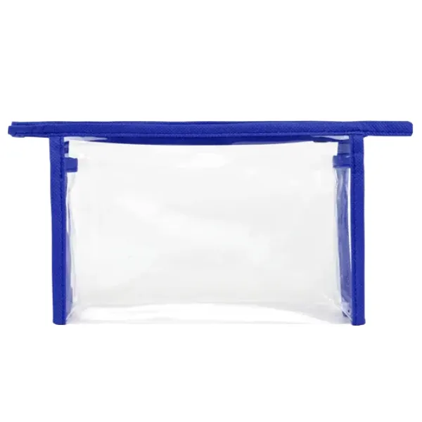 Clear Travel Toiletry Pouch 7.5x5 6