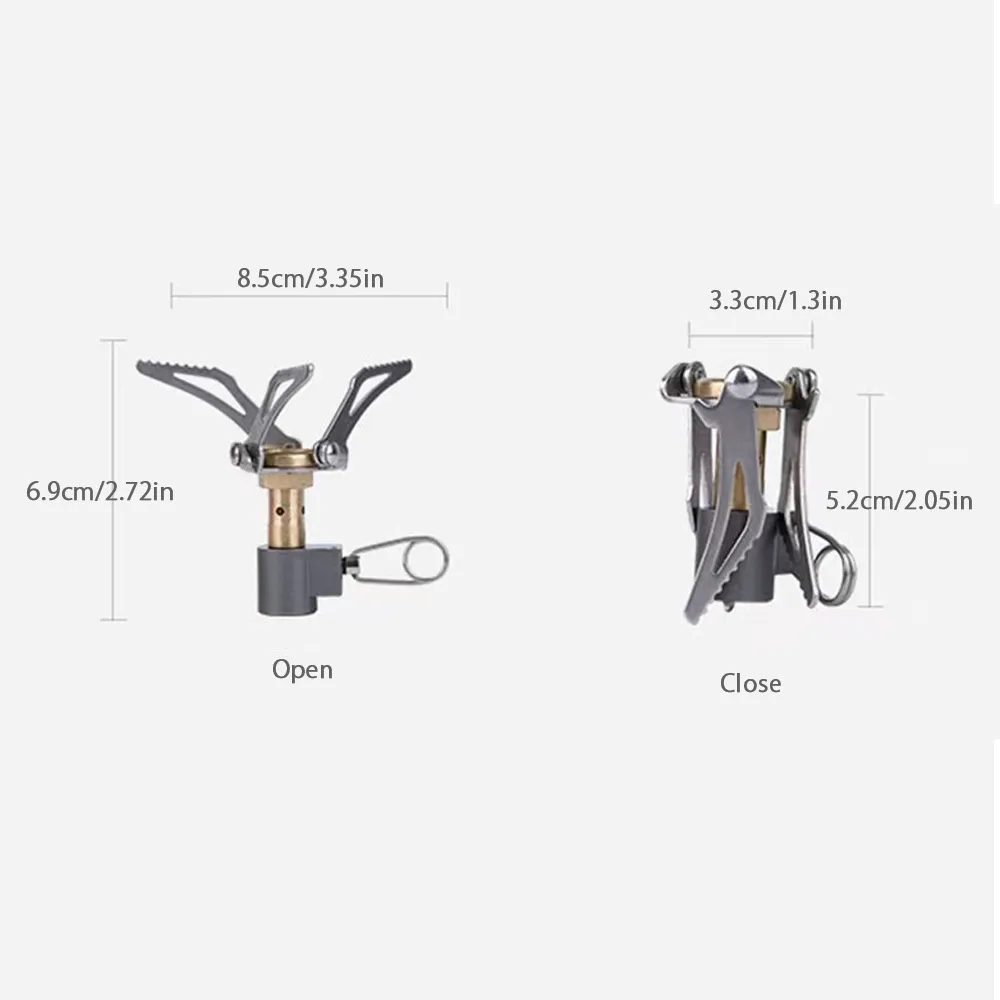 Mini Pocket Outdoor Cooking Burner 3