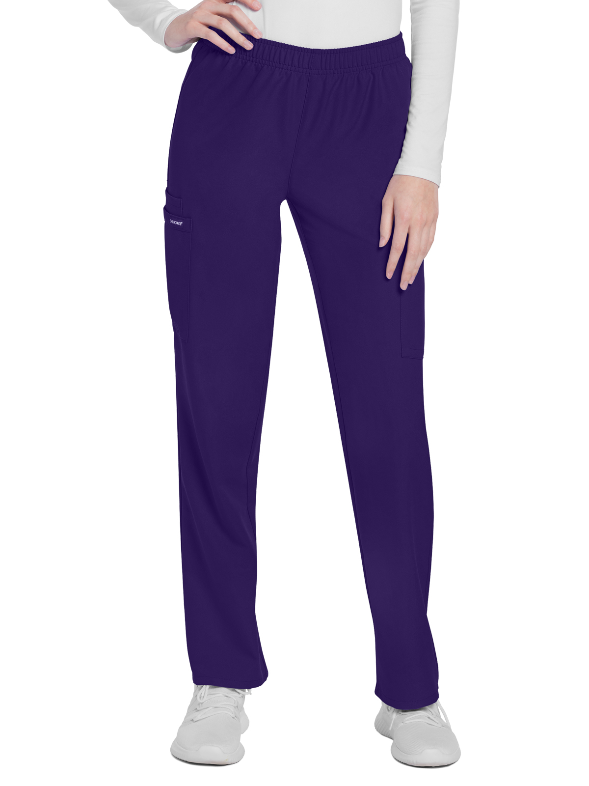 Cherokee - WW Originals Ultra - Women's 3-Pocket Mid Rise Cargo Pant 28