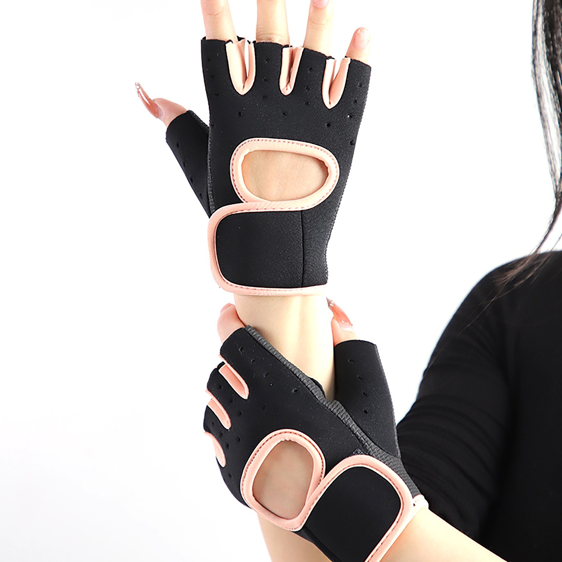 Palm Support Exercise Gloves 6