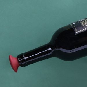 Elegant Oval Panel Nail Shaped Silicone Wine Stopper Cork 30