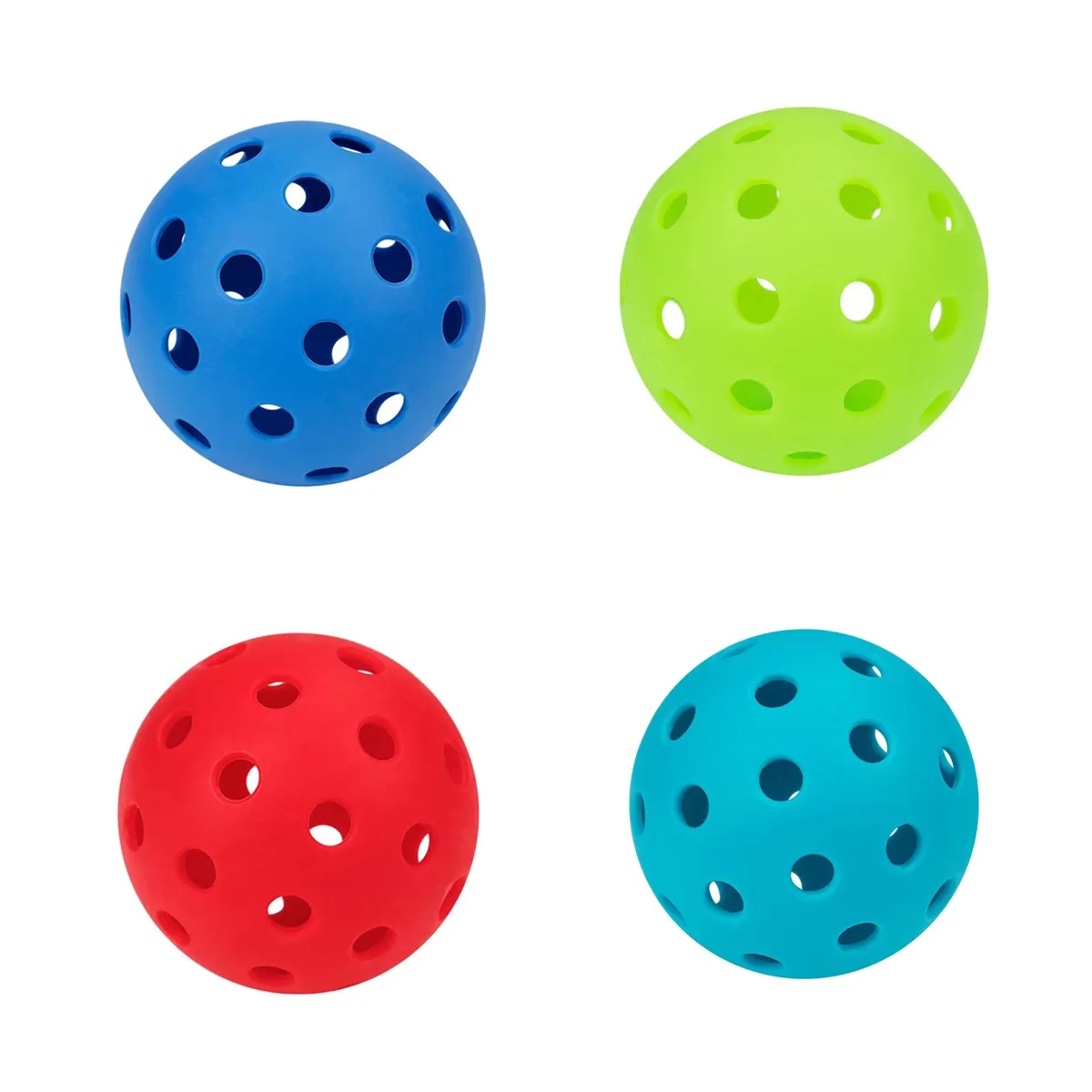 In Stock Custom Indoor Or Outdoor pickleballs 5