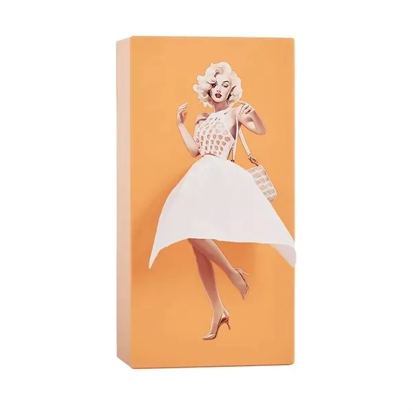 Anime Girl Cartoon Tissue Box Cover - Cute Decorative Holder 1