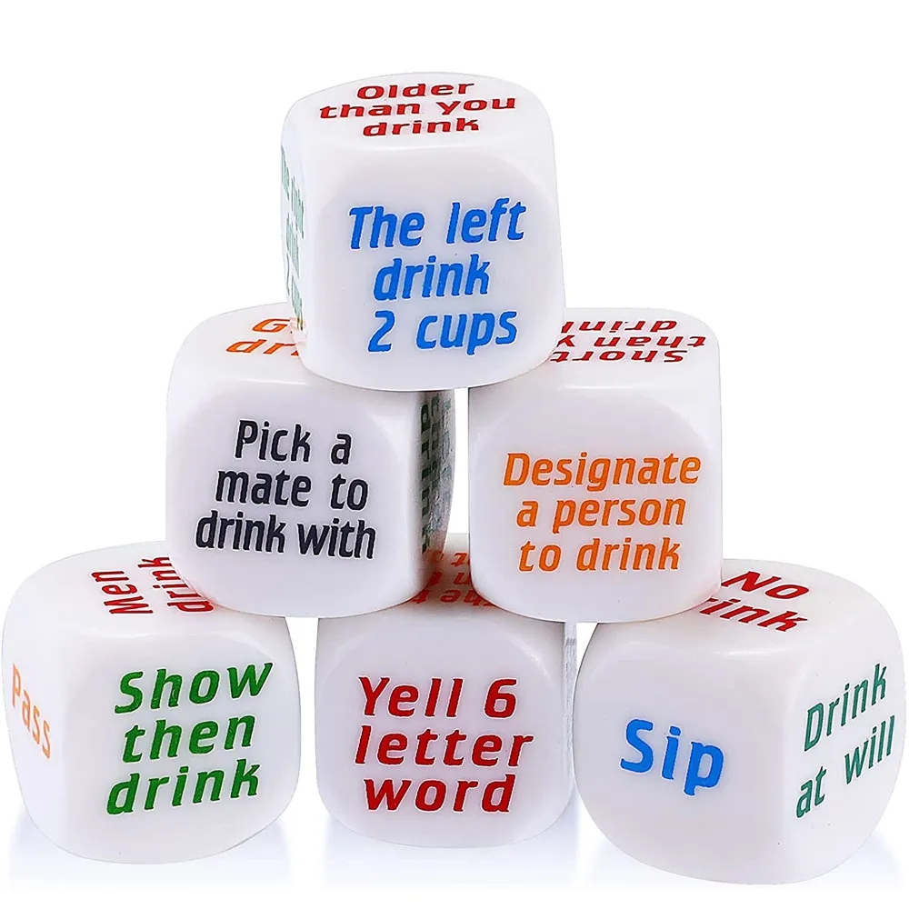 Custom Plastic Dice 4