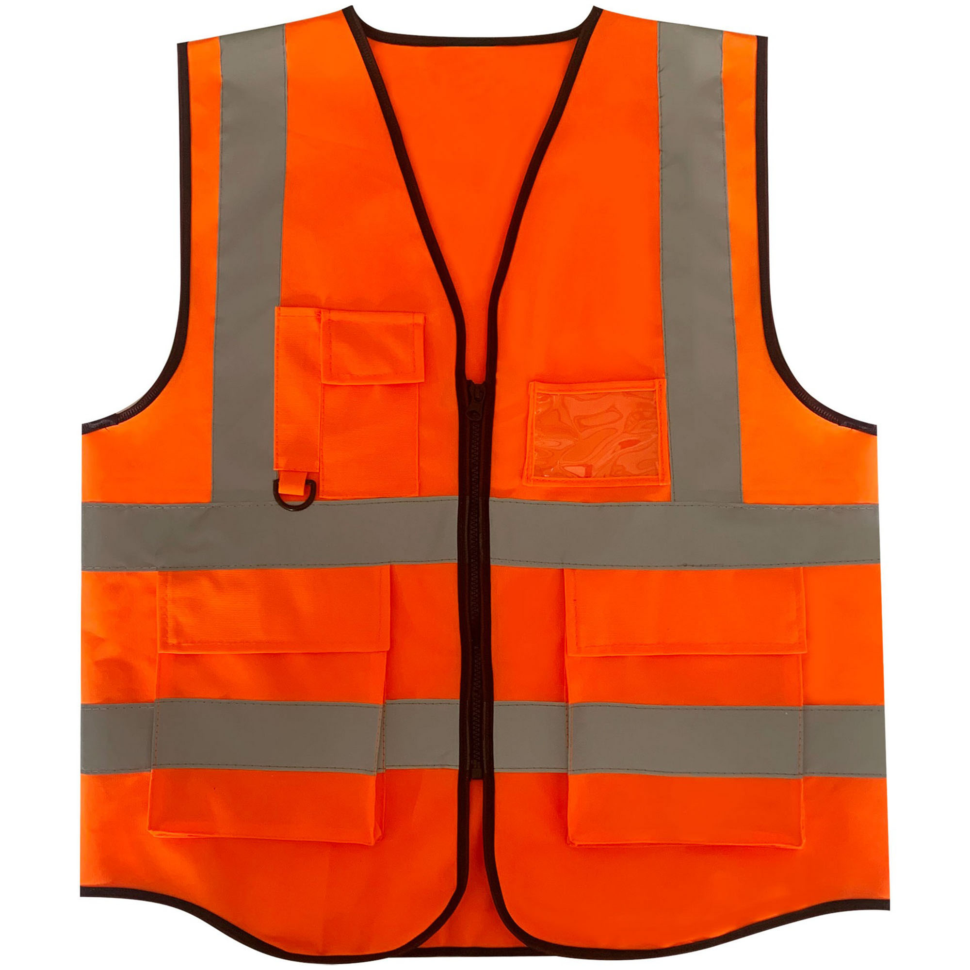 Multiple Pockets High Visibility Safety Reflective Vest 14