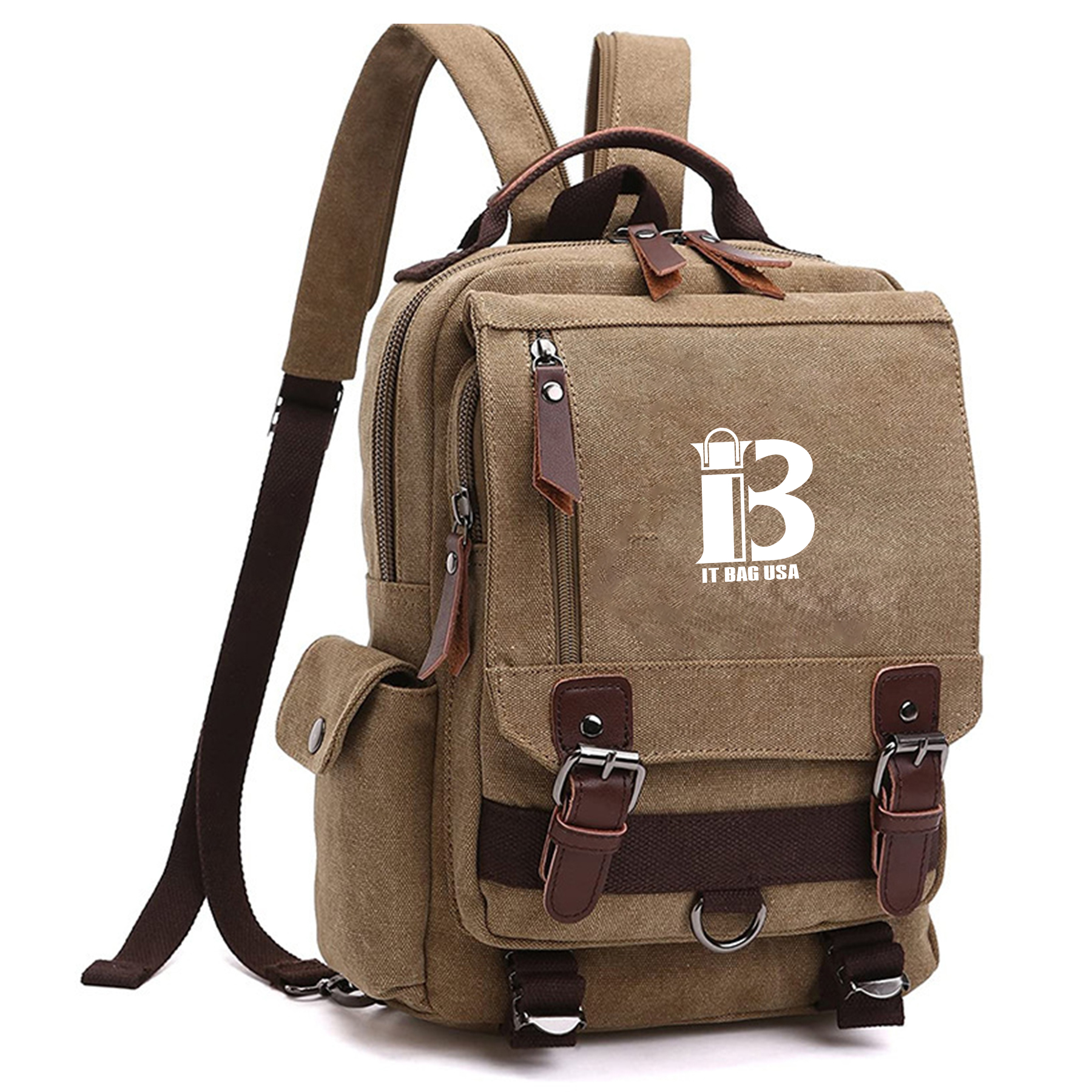 Canvas travel Cross-Body bag 1