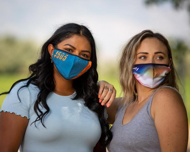 IMPORT Titan 3-Ply Dye-Sub Adult Face Mask w/ Adjustable Elastic Straps 18