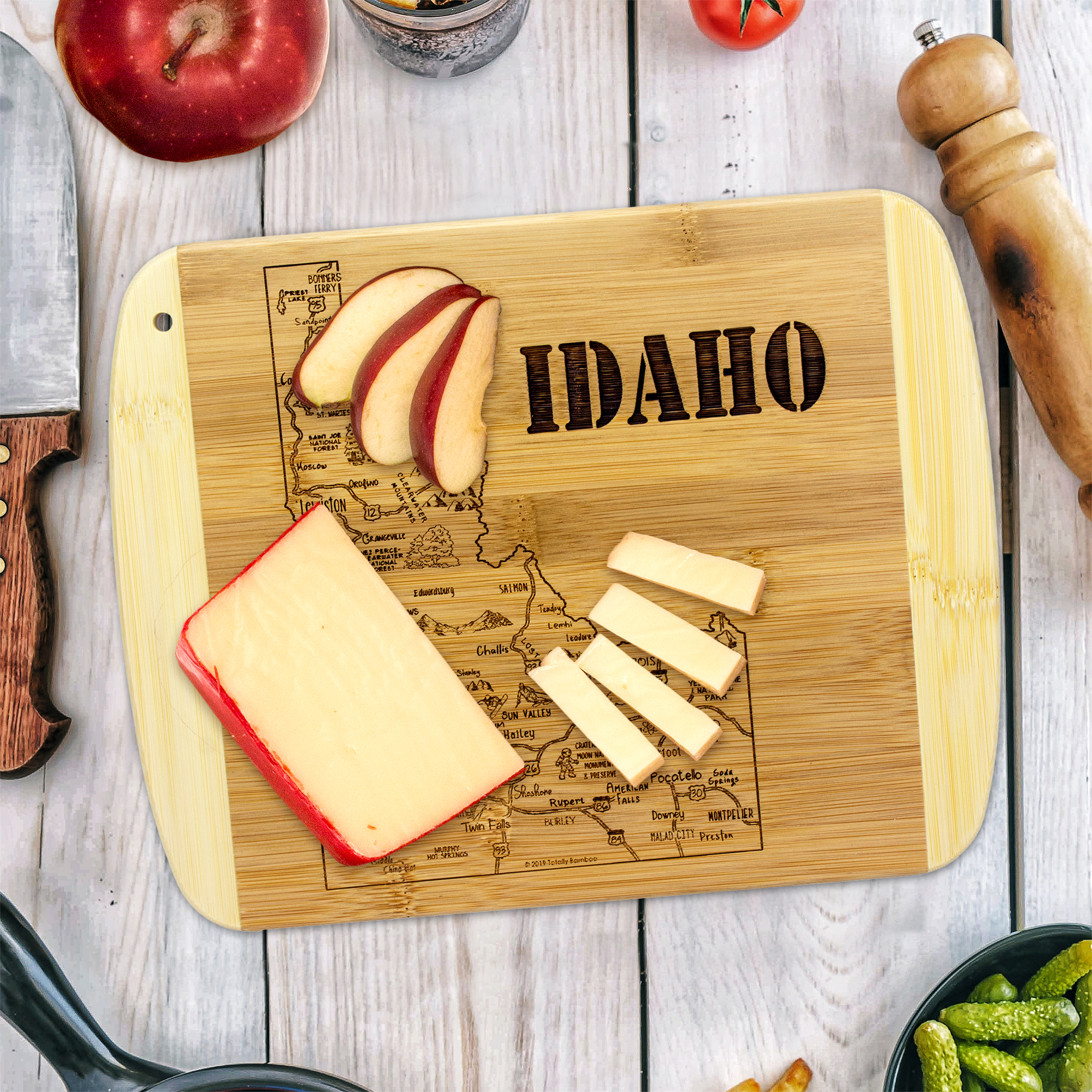 A Slice of Life Idaho Serving & Cutting Board 9