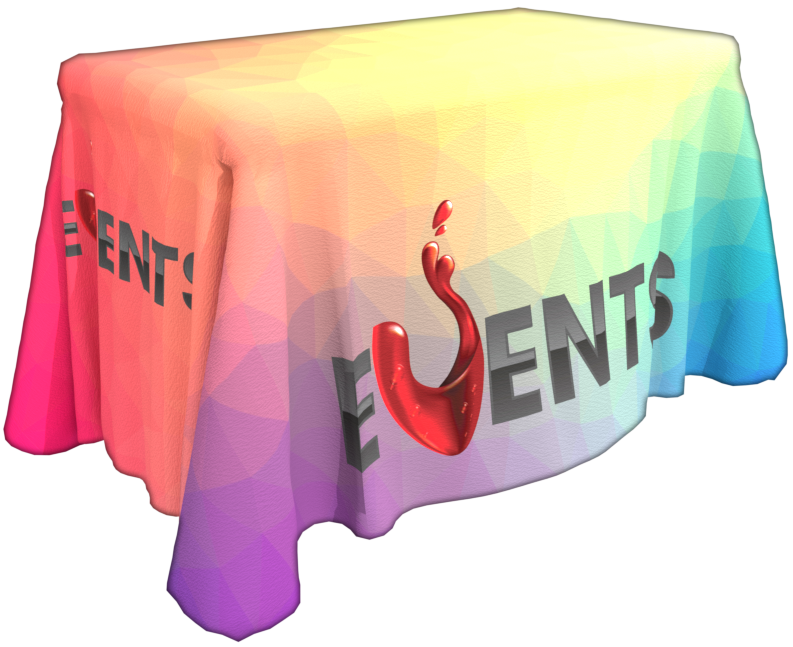 4 ft Table Throw Full Graphics 2