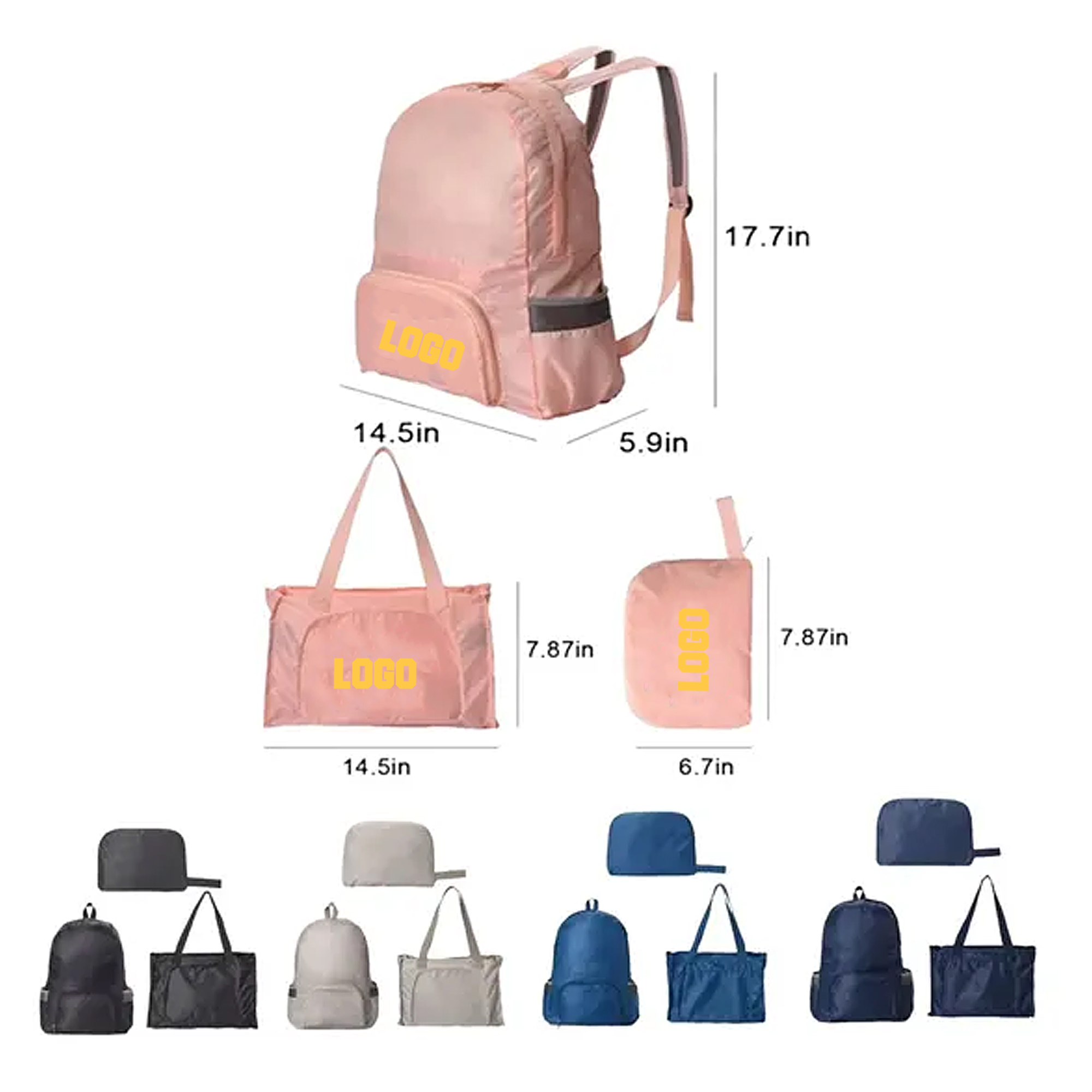 Compact Folding Backpack for Outdoor Use 3