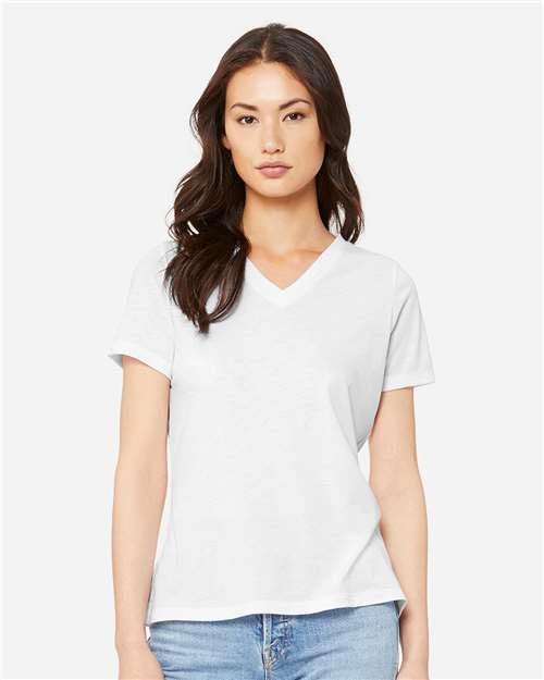 Women's Relaxed Triblend V-Neck Tee - 6415 10