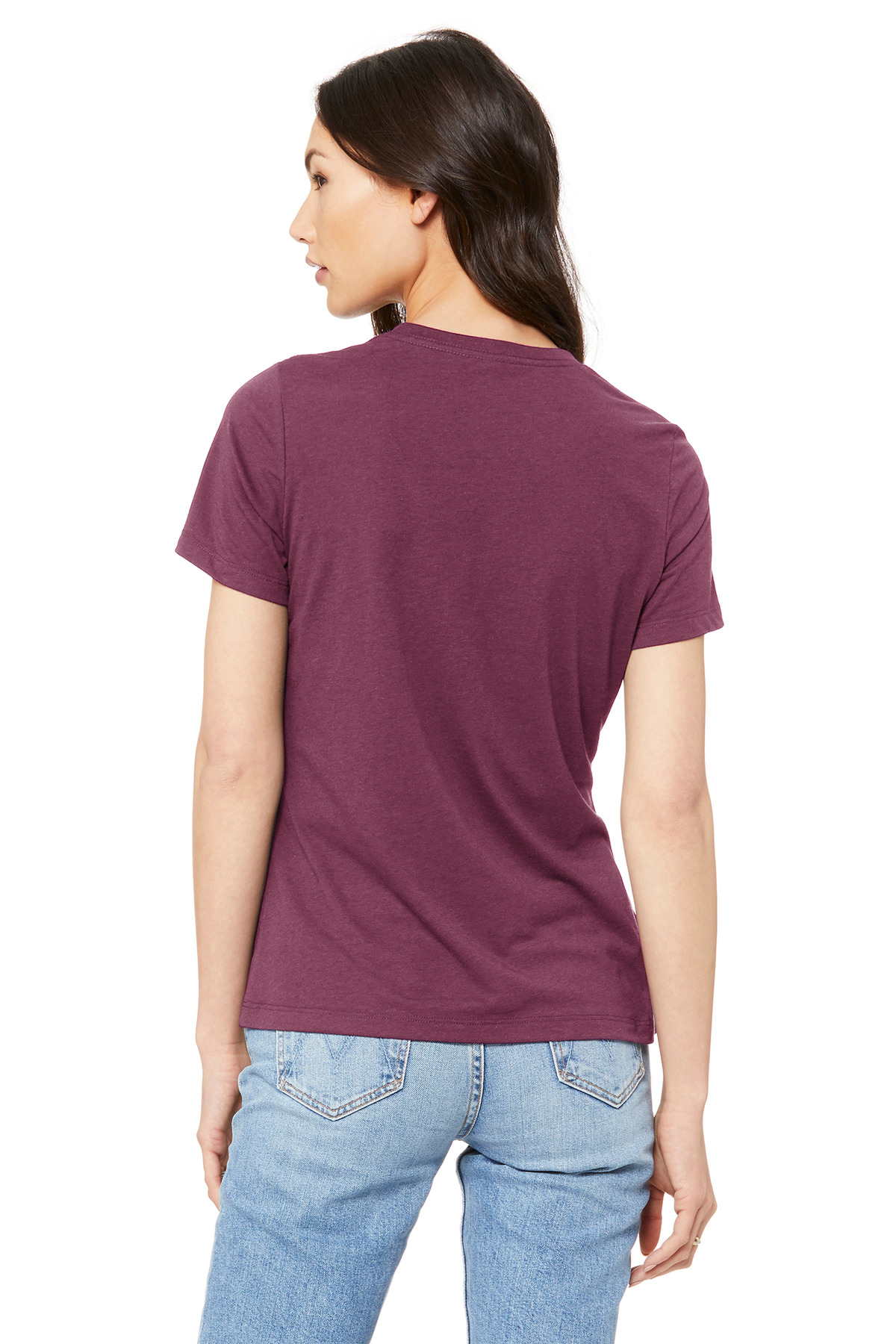 BELLA+CANVAS Women's Relaxed Jersey Short Sleeve Tee. BC6400 5