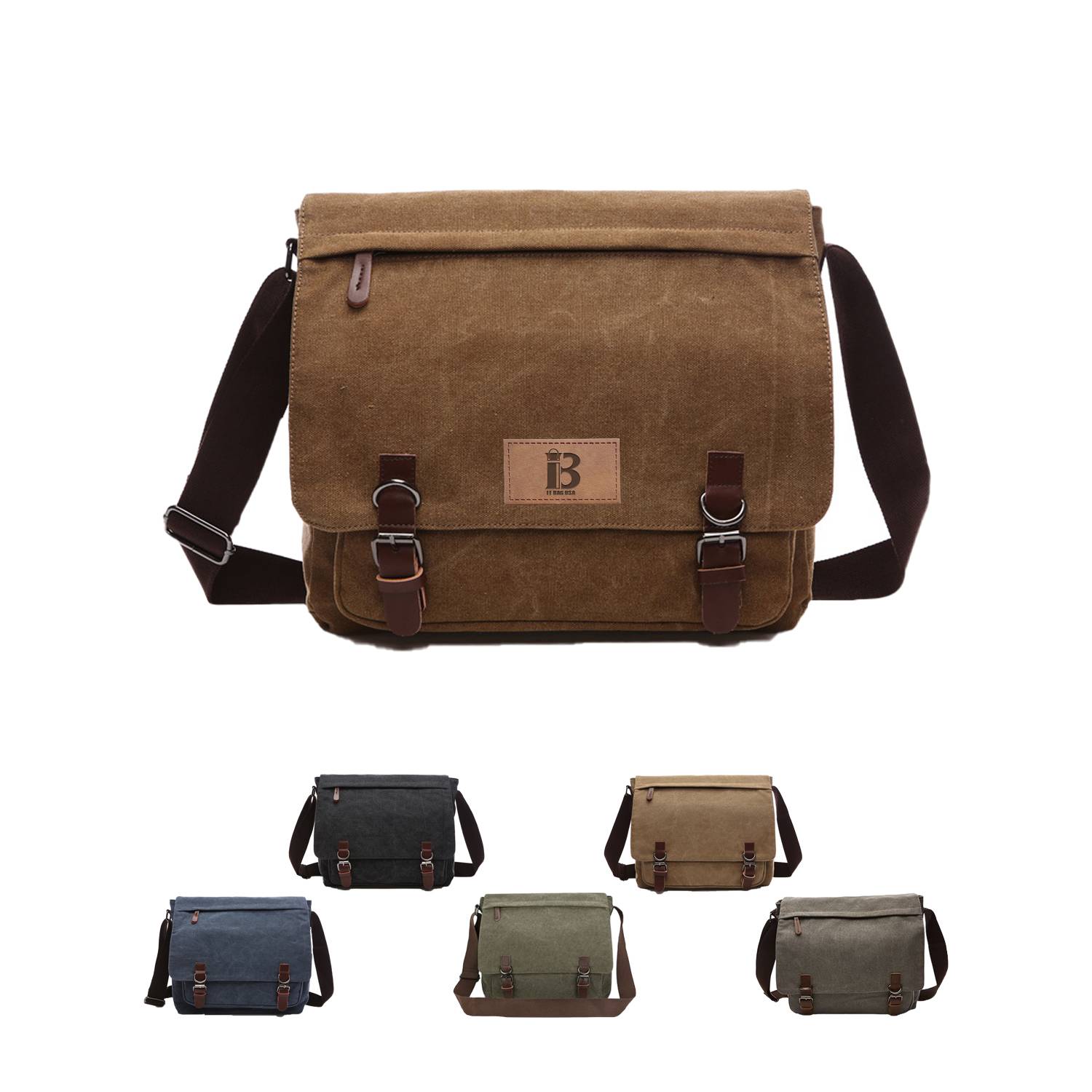 Mens Retro Shoulder Bag 2