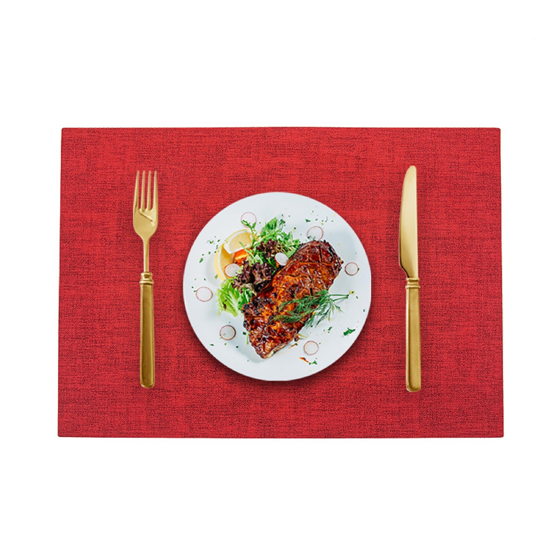 Cloth Leather Table Mat 7