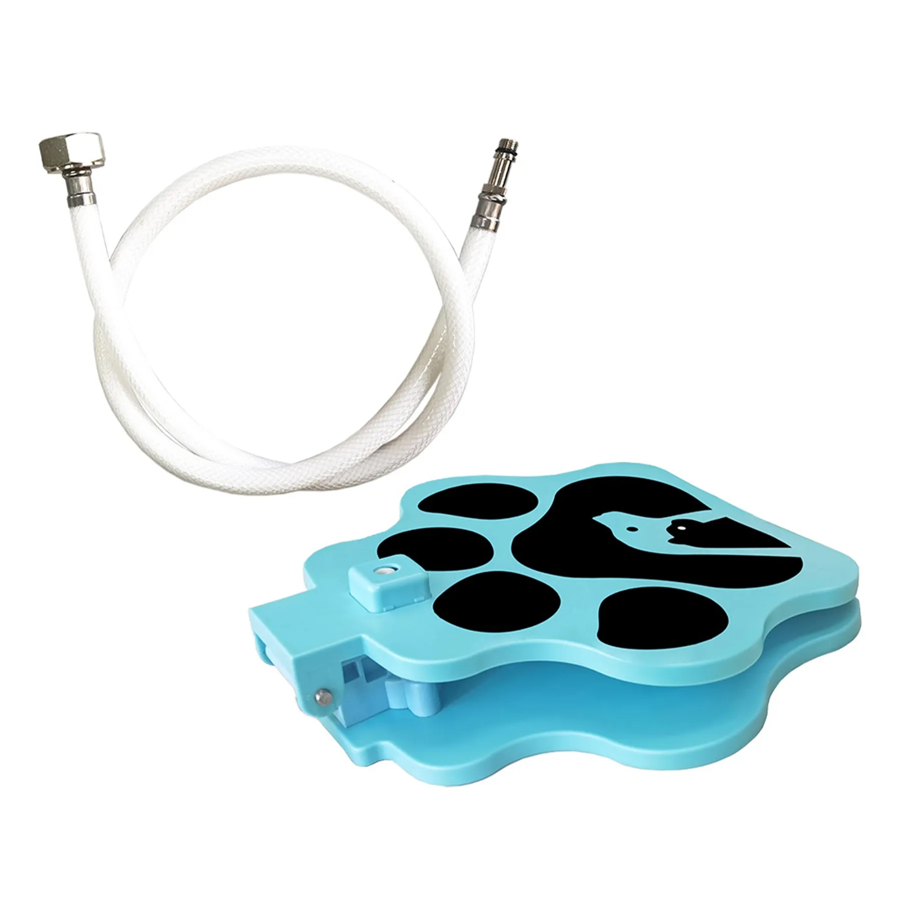 Plastic Outdoor Foot Press Automatic Water Dispenser 2