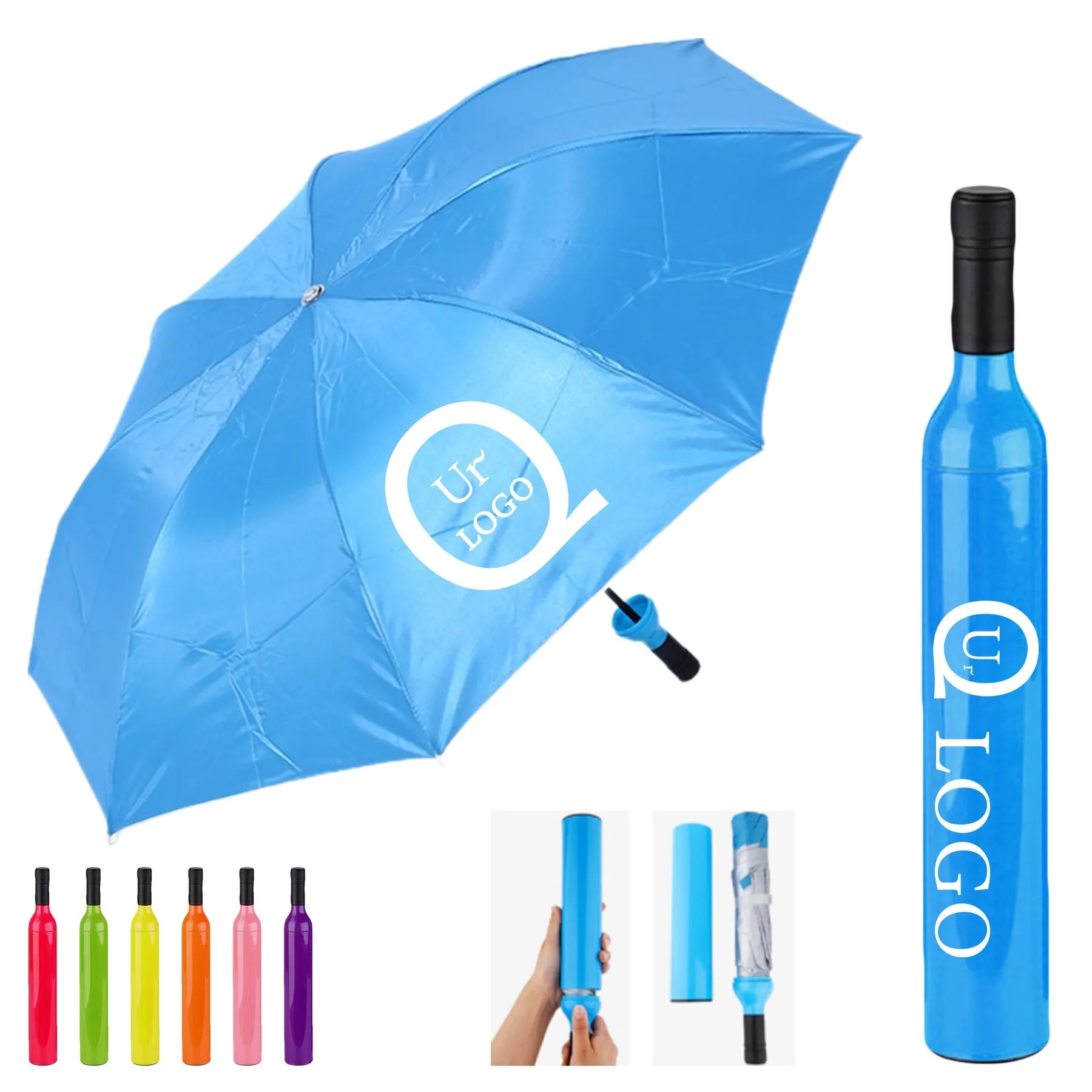 Wine Bottle Umbrella 2