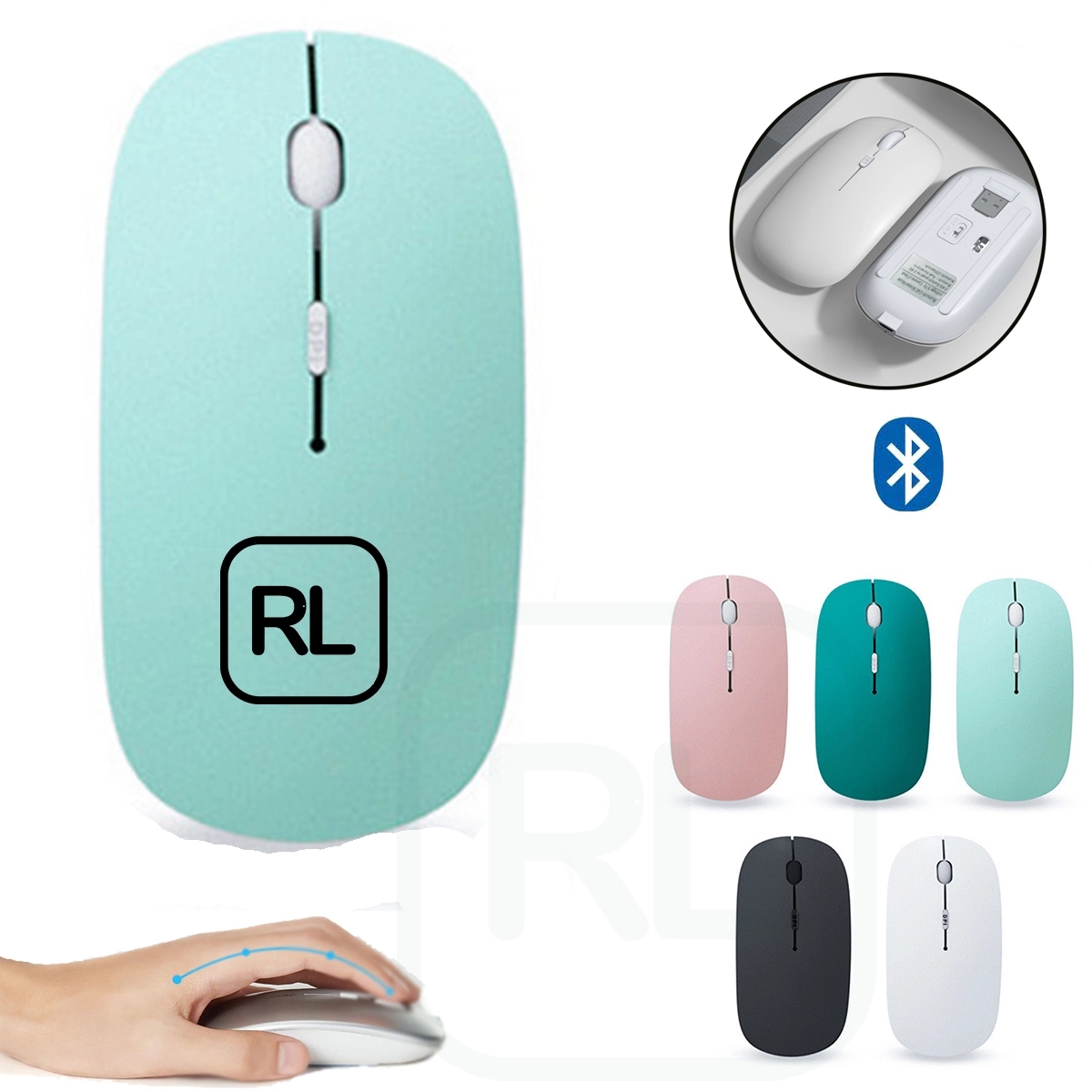Silent Glow Wireless Mouse 2