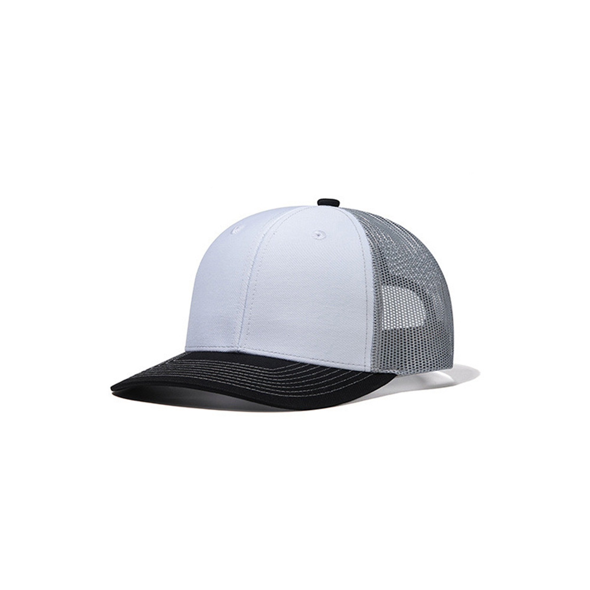 Brushed Cotton Mesh Trucker Cap Adjustable Fit 22