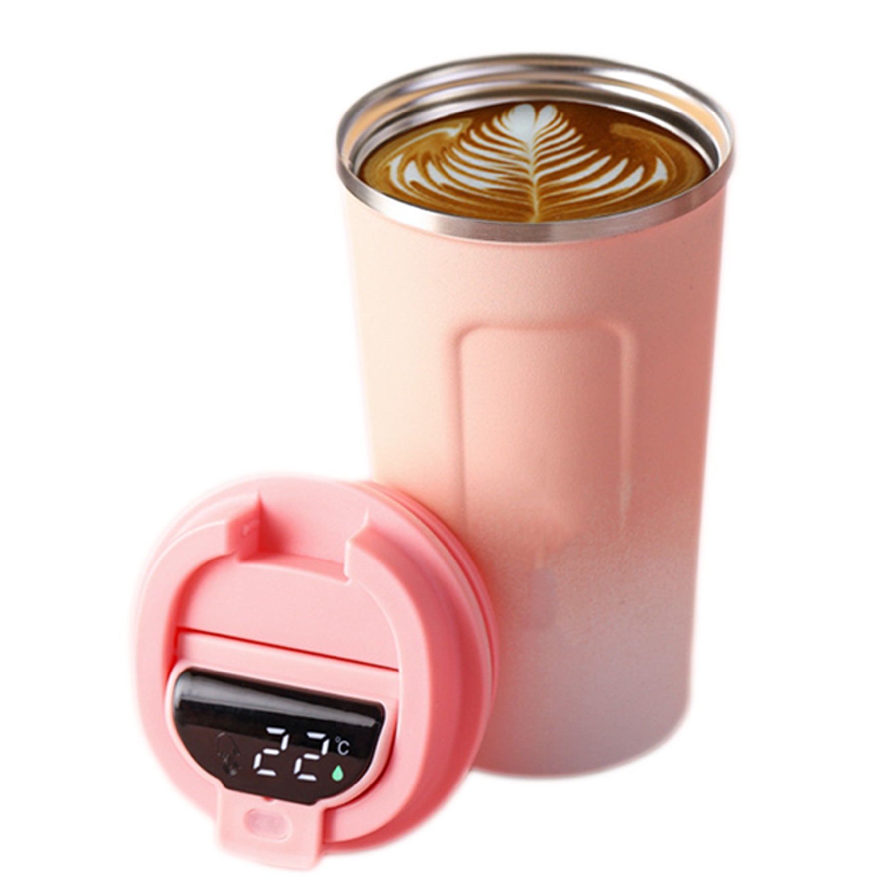 12Oz Gradient Colors Smart Coffee Tumbler 2