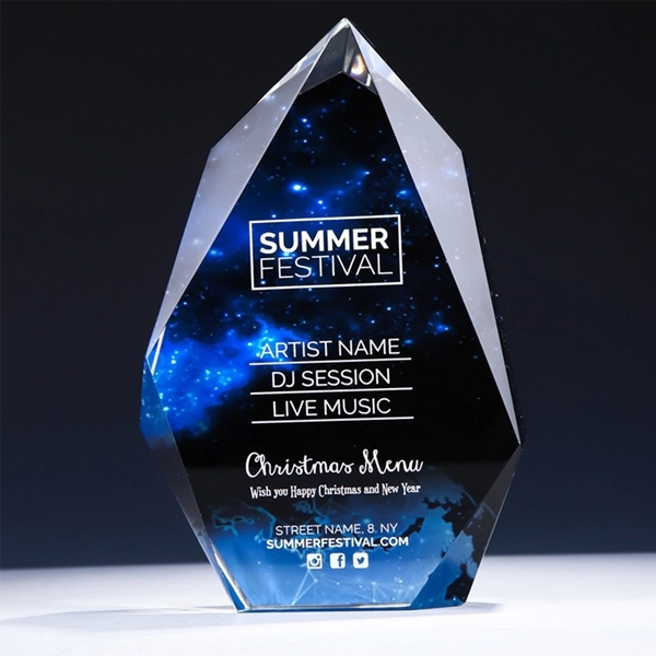 Faceted Crystal Peak Award 5