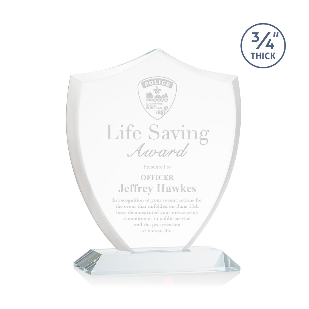 Scudo Shield Award - Clear 6