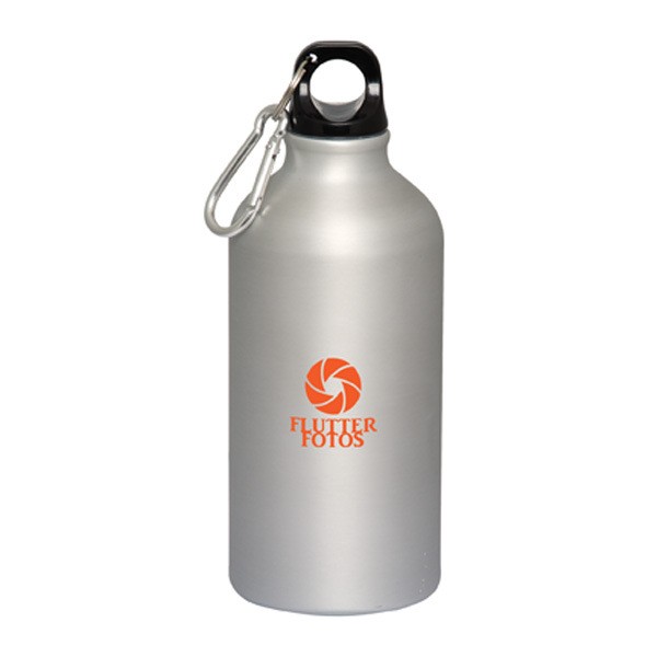 Duhrbray 500 Ml. (17 Fl. Oz.) Matte Finish Aluminum Bottle, custom water bottle with logo imprint 8