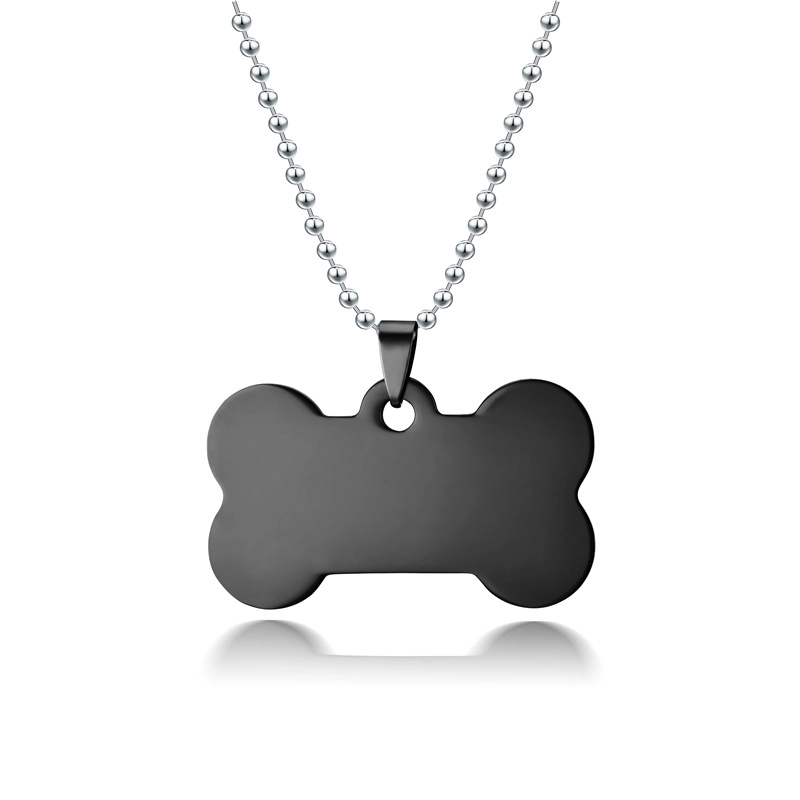 bone shape dog tag 2